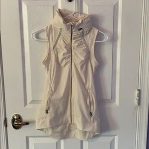 Cream lululemon vest